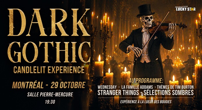 Dark gothic candlelit | Experience halloween edition