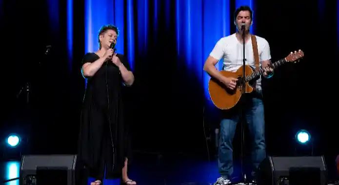 Julie Houde et Yvon Lévesque