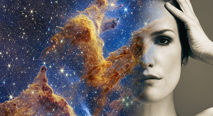 NEBULAE : Harpe, cosmos et drôleries