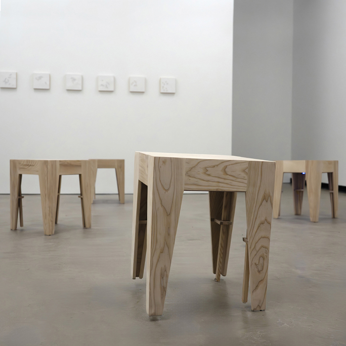 Marie-Pier Vanchestein | Vernissage | Les bruissements du groupe s'inventent en se dérobant