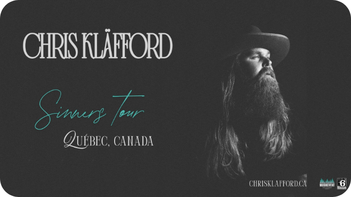 Chris Kläfford - Sinners tour
