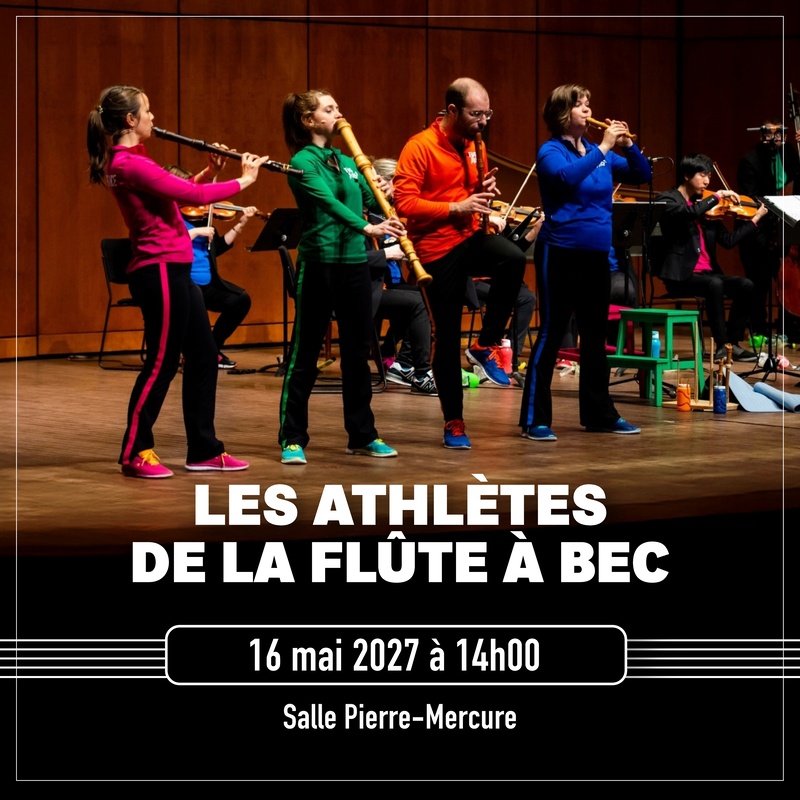 Les athlètes de la flûte à bec