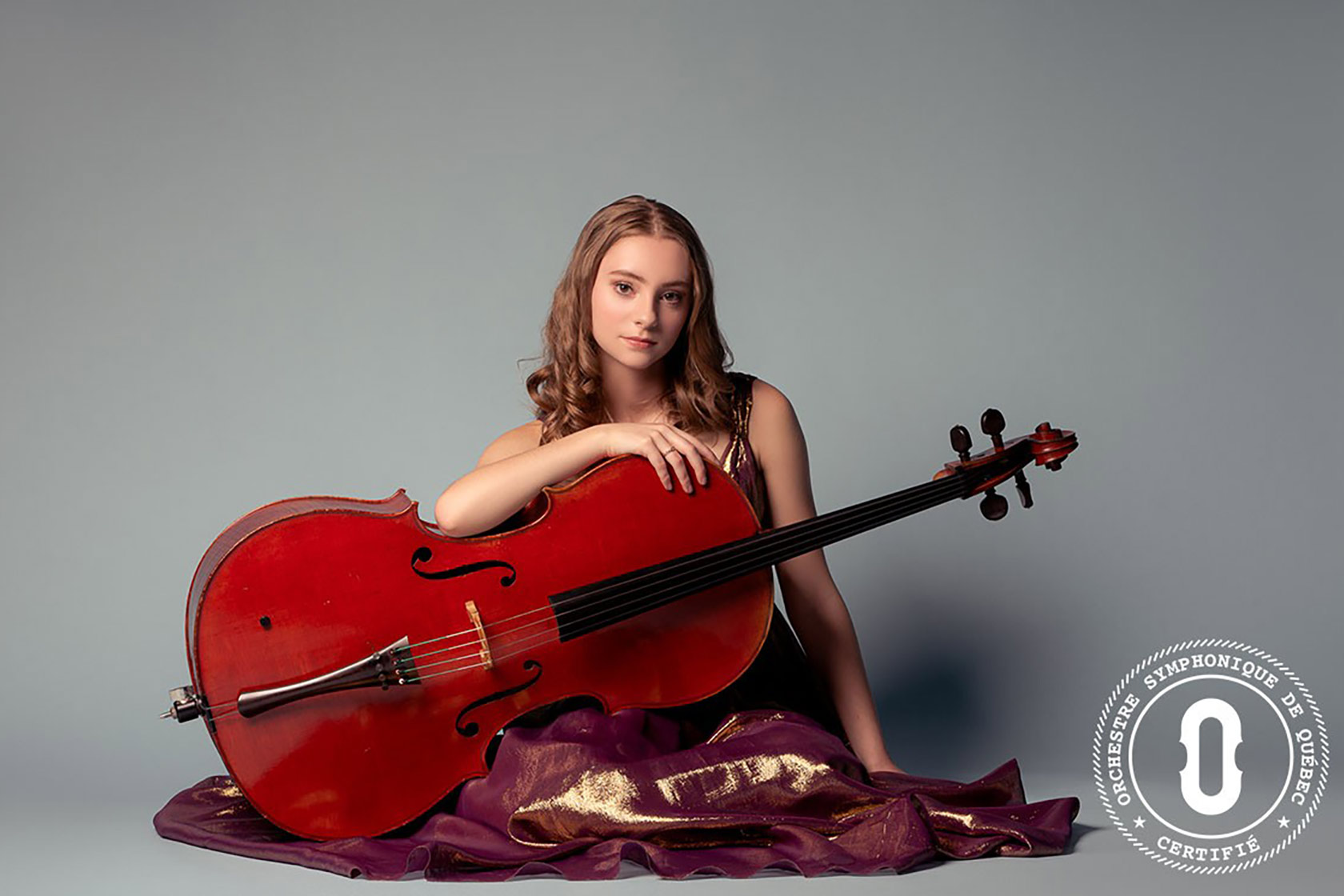 Flamboyant violoncelle