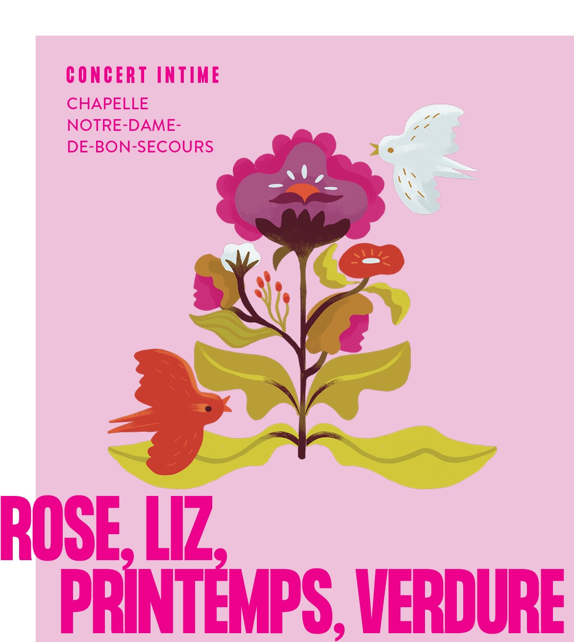 ROSE, LIZ, PRINTEMPS, VERDURE