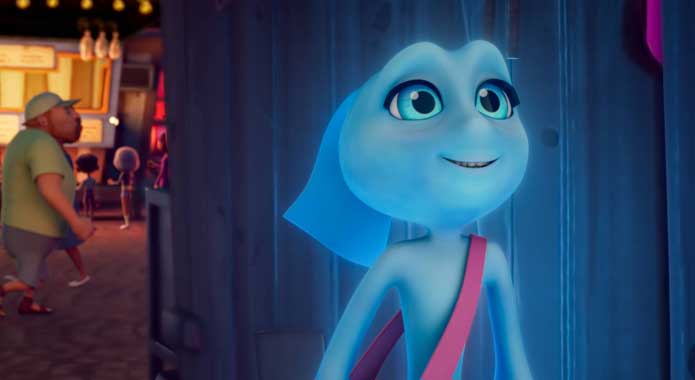 Ellis et l'équipe des monstres