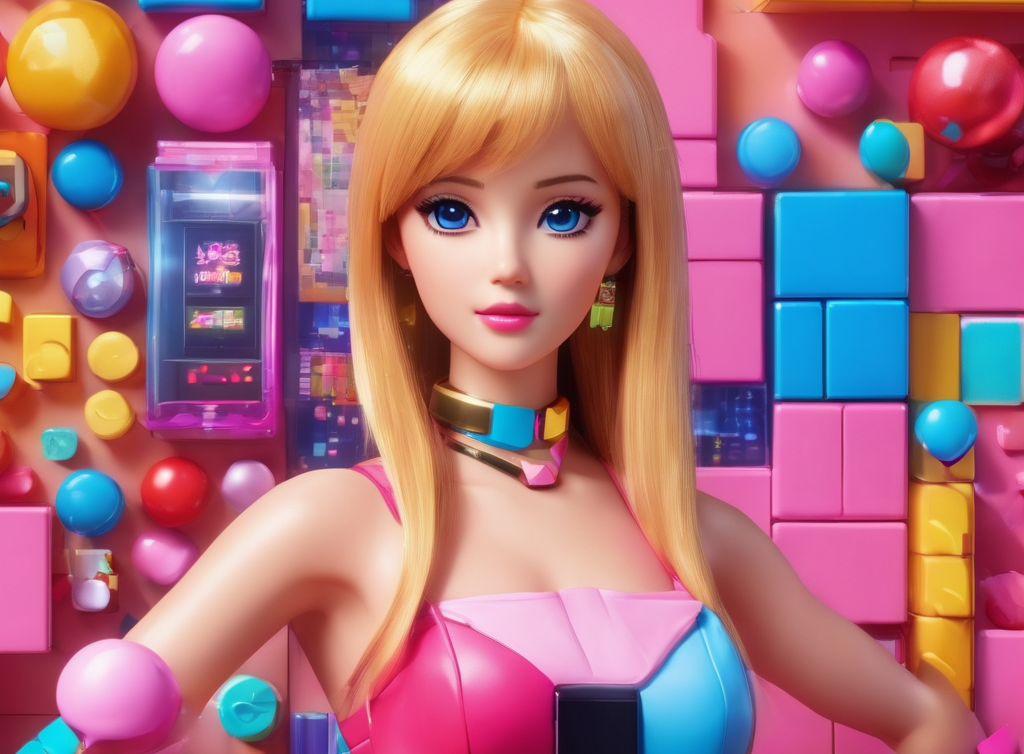 Barbie perdue dans les jeux vidéos