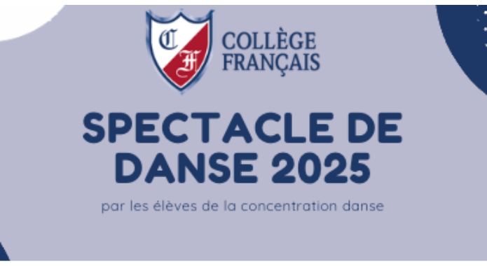 Spectacle de danse Collège Français 2025