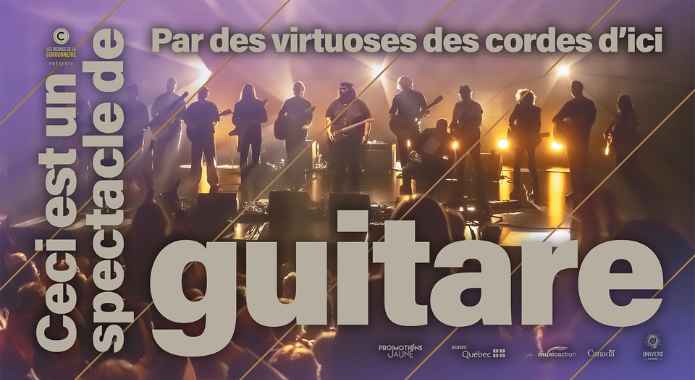 Ceci est un spectacle de guitare