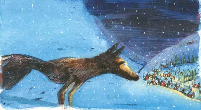 Le loup de Noël